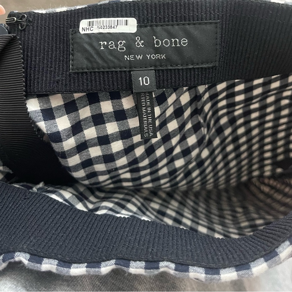Rag & Bone slim pants.